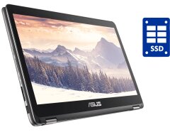 Нетбук-трансформер Asus ZenBook Flip UX360CA / 13.3" (1920x1080) IPS Touch / Intel Core m3-6Y30 (2 (4) ядра по 0.9 - 2.2 GHz) / 8 GB DDR3 / 256 GB SSD / Intel HD Graphics 515 / WebCam / Win 10 Home