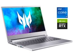 Игровой ультрабук Acer Predator Triton 300 SE PT314-51s / 14" (1920x1080) IPS / Intel Core i7-11370H (4 (8) ядра по 3.3 - 4.8 GHz) / 16 GB DDR4 / 1000 GB SSD M.2 / nVidia GeForce RTX 3060, 6 GB GDDR6, 192-bit / WebCam 