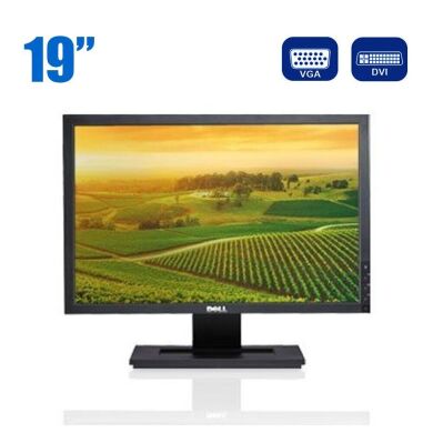 Монитор Dell 1909Wf Black / 19" (1440x900) TN / VGA, DVI / VESA 100x100 Монитор Dell 1909Wf Black / 19" (1440x900) TN / VGA, DVI / VESA 100x100