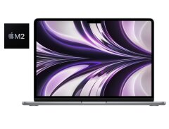 Ультрабук Б-класс Apple MacBook Air 2022 A2681 / 13.6" (2560x1664) IPS / Apple M2 (8 ядер по 3.5 GHz) / 8 GB DDR5 / 250 GB SSD / Apple M2 Graphics / WebCam / MacOS
