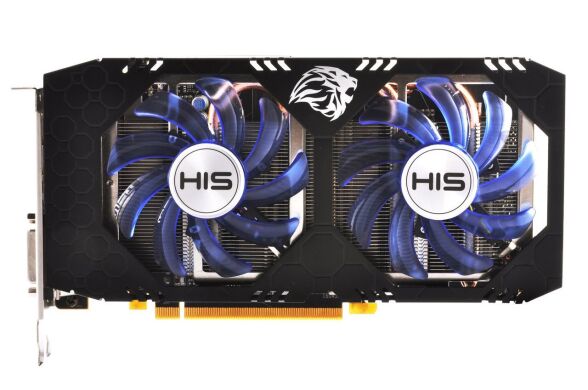 Дискретная видеокарта HIS Radeon RX580, 4 GB GDDR5, 256-bit 