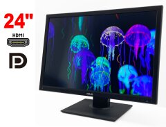 Монитор Asus BE24AQLB / 24" (1920x1200) IPS / 1x DP, 1x DVI, 1x VGA, 2x USB 2.0, 2x Audio / 2х 2W / VESA 100x100