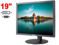 Монитор Lenovo ThinkVision LT1913p / 19" (1280x1024) IPS / 1x DVI, 1x VGA / VESA 100x100 / Pivot