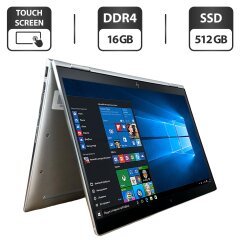 Ультрабук-трансформер Б-клас HP EliteBook x360 1040 G6 / 14" (1920x1080) IPS Touch / Intel Core i7-8665U (4 (8) ядра по 1.9 - 4.8 GHz) / 16 GB DDR4 / 512 GB SSD / Intel UHD Graphics / WebCam / HDMI