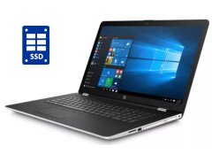 Ноутбук HP 17-bs032ds / 17.3" (1600x900) TN Touch / Intel Pentium N3710 (4 ядра по 1.6 - 2.56 GHz) / 8 GB DDR3 / 240 GB SSD / Intel HD Graphics / WebCam / DVD-ROM / Win 10 Home