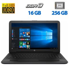 Ноутбук Б-класс HP 250 G5 Silver / 15.6" (1920x1080) TN / Intel Core i3-5005U (2 (4) ядра по 2.0 GHz) / 16 GB DDR3 / 256 GB SSD / Intel HD Graphics 520 / WebCam / DVD-ROM / VGA