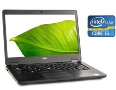 Ультрабук Dell Latitude 5490 / 14" (1920x1080) IPS / Intel Core i5-7300U (2 (4) ядра по 2.6 - 3.5 GHz) / 8 GB DDR4 / 256 GB SSD / Intel HD Graphics 620 / WebCam