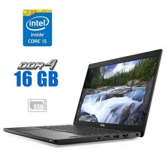 Ультрабук Dell Latitude 7390 / 13.3" (1920x1080) IPS / Intel Core i5-8350U (4 (8) ядра по 1.7 - 3.6 GHz) / 16 GB DDR4 / 512 GB SSD / Intel UHD Graphics 620 / WebCam / HDMI