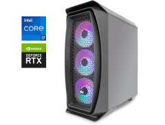 Игровой ПК AeroCool Aero One Frost Tower / Intel Core i7-12700 (12 (20) ядер по 1.6 - 4.9 GHz) / 32 GB DDR5 / 1000 GB SSD M.2 / nVidia GeForce RTX 3090, 24 GB GDDR6X, 384-bit / 600W / Win 11