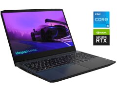Игровой ноутбук Lenovo IdeaPad Gaming 3 15IHU6 / 15.6" (1920x1080) IPS / Intel Core i5-11320H (4 (8) ядра по 2.5 - 4.5 GHz) / 16 GB DDR4 / 512 GB SSD M.2 / nVidia GeForce GTX 1650, 4 GB GDDR6, 128-bit / WebCam / Win 11 Home