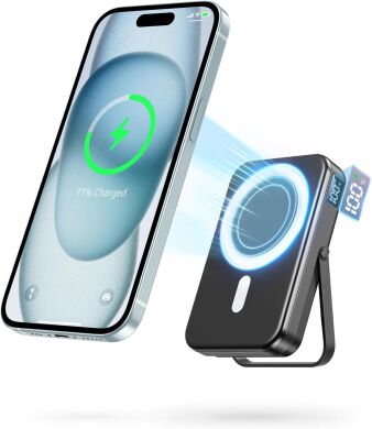 Новый Power Bank Gxorul W15 / 12000 mAh / 22.5W / 5V/4.5A