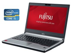 Ноутбук Б-класс Fujitsu LifeBook E744 / 14" (1600x900) TN / Intel Core i5-4310M (2 (4) ядра по 2.7 - 3.4 GHz) / 8 GB DDR3 / 500 GB HDD / Intel HD Graphics 4600 / DVD-RW / WebCam + беспроводные наушники