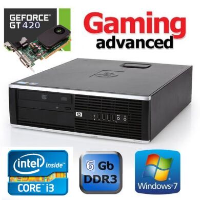 HP Compaq 8100 Elite SFF / Intel Core i3-540 (2(4) ядра по 3.06GHz) / 6GB DDR3 / 250GB HDD / GeForce GT 420 1GB + Windows HP Compaq 8100 Elite SFF / Intel Core i3-540 (2(4) ядра по 3.06GHz) / 6GB DDR3 / 250GB HDD / GeForce GT 420 1GB + Windows