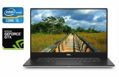 Игровой ультрабук Б-класс Dell XPS 15 7590 / 15.6" (1920x1080) IPS / Intel Core i5-9300H (4 (8) ядра по 2.4 - 4.1 GHz) / 16 GB DDR4 / 512 GB SSD / nVidia GeForce GTX 1650, 4 GB GDDR6, 128-bit / WebCam / HDMI