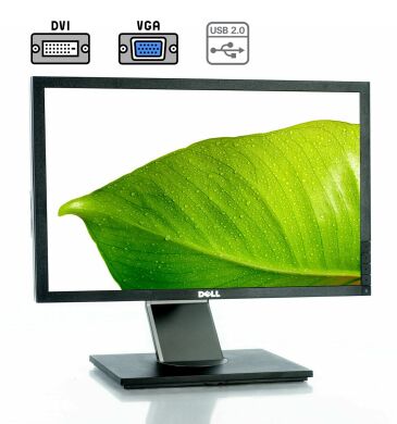 Монитор Dell P2011H / 20" (1600x900) TN / DVI, VGA, USB / VESA 100x100 Монитор Dell P2011H / 20" (1600x900) TN / DVI, VGA, USB / VESA 100x100