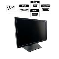Монитор Dell U2410f / 24" (1920x1200) H-IPS / DVI, HDMI, DP, VGA, Audio + Кабель питания