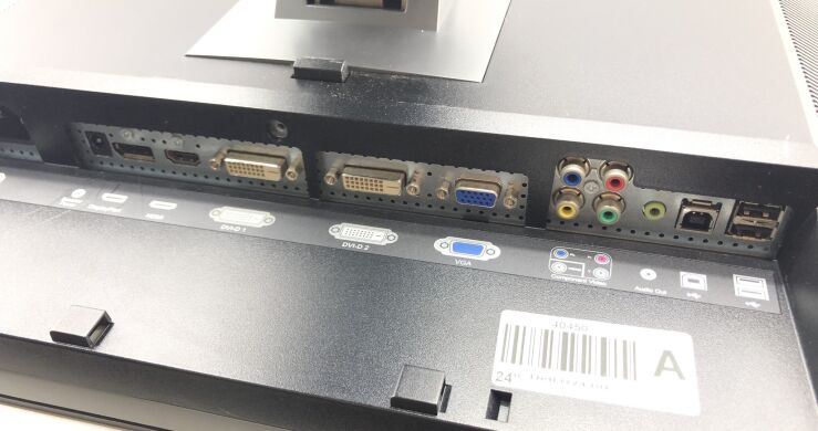 Монитор Dell U2410f / 24" (1920x1200) H-IPS / DVI, HDMI, DP, VGA, Audio + Кабель питания Монитор Dell U2410f / 24" (1920x1200) H-IPS / DVI, HDMI, DP, VGA, Audio + Кабель питания