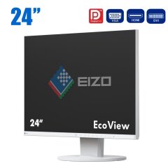 Монитор EIZO FlexScan EV2455 / 24" (1920x1200) IPS / DisplayPort, HDMI, DVI, VGA / VESA 100x100 
