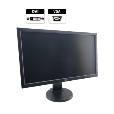 Монітор LG 24MB35P / 24" (1920x1080) IPS / DVI, VGA + Кабель живлення
