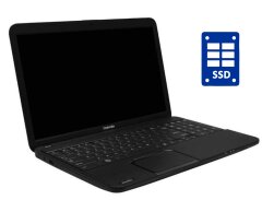 Ноутбук Toshiba Satellite C850 / 15.6" (1366x768) TN / Intel Core i3-2348M (2 (4) ядра по 2.3 GHz) / 8 GB DDR3 / 240 GB SSD / Intel HD Graphics 3000 / WebCam / Win 10 Pro 