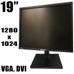 Samsung S19C450BR / 19" (1280x1024) LED / 250 кд.м2 / VGA, DVI