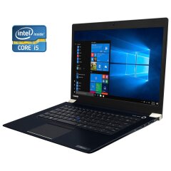 Ультрабук Toshiba Tecra X40-E / 14" (1920x1080) IPS Touch / Intel Core i5-8250U (4 (8) ядра по 1.6 - 3.4 GHz) / 16 GB DDR3 / 256 GB SSD / Intel UHD Graphics 620 / WebCam / Win 11 Pro