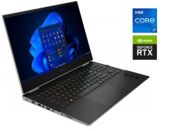 Игровой ноутбук HP Omen 16-b0005dx / 16.1" (2560x1440) IPS / Intel Core i7-11800H (8 (16) ядер по 2.3 - 4.6&nbsp;GHz) / 16 GB DDR4 / 512 GB SSD / nVidia GeForce RTX 3070, 8 GB GDDR6, 256-bit / WebCam / Win 11 Home