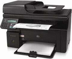 МФУ HP Б-класс LaserJet Pro M1212nf / Лазерная монохромная печать / 1200x1200 dpi / A4 / 18 стр./мин / USB 2.0, Ethernet, RJ-11