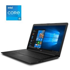 Ноутбук HP 17-by3613dx / 17.3" (1600x900) TN / Intel Core i5-1035G1 (4 (8) ядра по 1.0 - 3.6 GHz) / 32 GB DDR4 / 256 GB SSD M.2 / Intel UHD Graphics / WebCam / Win 10 Home
