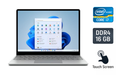 Нетбук Microsoft Surface Laptop GO 2 / 12.4" (1536x1024) IPS Touch / Intel Core i5-1135G7 (4 (8) ядра по 2.4 - 4.2 GHz) / 16 GB DDR4 / 256 GB SSD / Intel Iris Xe Graphics / WebCam / Type-C