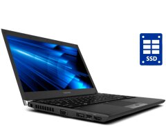 Ультрабук Toshiba Portege R705-35 / 13.3" (1366x768) TN / Intel Core i3-370M (2 (4) ядра по 2.4 GHz) / 8 GB DDR3 / 256 GB SSD / Intel HD Graphics / WebCam / Win 10 Pro