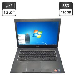 Ноутбук Б-клас Dell Vostro N5050 / 15.6" (1366x768) TN / AMD A6-3400M (4 ядра по 1.4 - 2.3 GHz) / 8 GB DDR3 / 120 GB SSD / AMD Radeon HD 6520G Graphics / WebCam / DVD-ROM