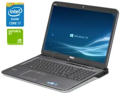 Игровой ноутбук Dell XPS L702X / 17.3" (1600x900) TN / Intel Core i7-2630QM (4 (8) ядер по 2.0 - 2.9 GHz) / 8 GB DDR3 / 480 GB SSD / nVidia GeForce GT 550M, 1 GB DDR3, 128-bit / WebCam / Win 10 Home