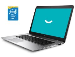 Ноутбук HP ProBook 470 G4 / 17.3" (1600x900) TN / Intel Core i7-7500U (2 (4) ядра по 2.7 - 3.5 GHz) / 8 GB DDR3 / 240 GB SSD / Intel HD Graphics 620 / WebCam / Win 10 Pro