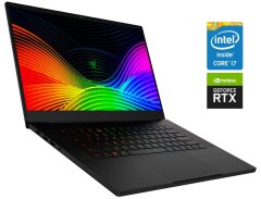 Игровой ноутбук Razer Blade 15 RZ09-0301 / 15.6" (1920x1080) IPS / Intel Core i7-9750H (6 (12) ядер по 2.6 - 4.5 GHz) / 8 GB DDR4 / 512 GB SSD / nVidia GeForce RTX 2070 Max-Q, 8 GB GDDR6, 256-bit / WebCam