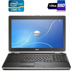 Ноутбук Б-клас Dell Latitude E6530 / 15.6" (1366x768) TN / Intel Core i5-3210M (2 (4) ядра по 2.5 - 3.1 GHz) / 8 GB DDR3 / 120 GB SSD / Intel HD Graphics 4000 / DVD-RW / HDMI