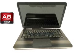 Ноутбук Б-класс HP TPN-Q117 / 14" (1366x768) TN / AMD A8-7410 (4 ядра по 2.2 - 2.5 GHz) / 8 GB DDR3 / 500 GB HDD / AMD Radeon R5 Graphics / WebCam