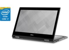 Нетбук-трансформер Б-класс Dell Inspiron 13 5379 / 13.3" (1920x1080) IPS Touch / Intel Core i7-8550U (4 (8) ядра по 1.8 - 4.0 GHz) / 8 GB DDR4 / 256 GB SSD / Intel UHD Graphics 620 / WebCam / Win 10 Home