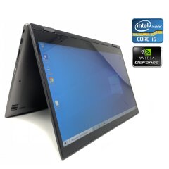 Ноутбук-трансформер Б-класс Lenovo Flex 5-1570 / 15.6" (1920x1080) IPS Touch / Intel Core i5-8250U (4 (8) ядра по 1.6 - 3.4 GHz) / 8 GB DDR4 / 256 GB SSD NVMe / nVidia GeForce MX130, 2 GB GDDR5, 64-bit / WebCam