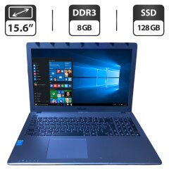 Ноутбук Asus R510L / 15.6" (1366x768) TN / Intel Core i7-4510U (2 (4) ядра по 2.0 - 3.1 GHz) / 12 GB DDR3 / 128 GB SSD / Intel HD Graphics 4400 / WebCam / DVD-ROM