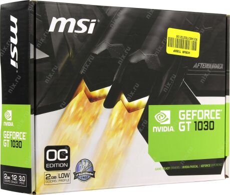 Дискретная видеокарта nVidia GeForce GT 1030 2GB GDDR5