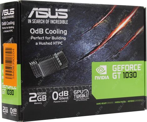 Дискретная видеокарта nVidia GeForce GT 1030 2GB GDDR5