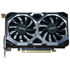Дискретная видеокарта nVidia GeForce GTX 1650, 4 GB GDDR5, 128-bit / DVI, HDMI, DisplayPort / GTX 1650 VENTUS XS 4G OC