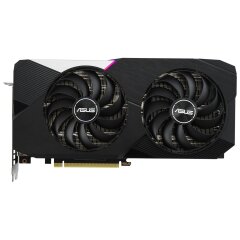 Дискретна відеокарта Asus Dual GeForce RTX 3060 Ti OC, 8 GB GDDR6, 256-bit / 2x HDMI, 3x DisplayPort / (DUAL-RTX3060TI-O8G)