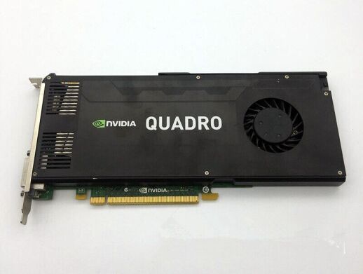 Дискретная видеокарта nVidia Quadro K4000, 3 GB GDDR5, 192-bit / DVI, DisplayPort