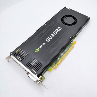 Дискретная видеокарта nVidia Quadro K4000, 3 GB GDDR5, 192-bit / DVI, DisplayPort