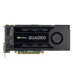 Дискретная видеокарта nVidia Quadro K4000, 3 GB GDDR5, 192-bit / DVI, DisplayPort