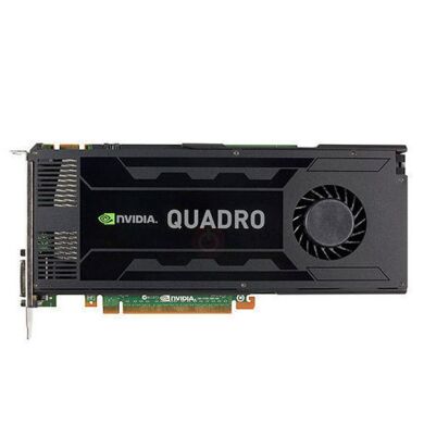 Дискретная видеокарта nVidia Quadro K4000, 3 GB GDDR5, 192-bit / DVI, DisplayPort
