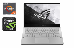 Ігровий ноутбук Asus ga401q / 14" (1920x1080) IPS / AMD Ryzen 9 5900HS (8 (16) ядер по 3.0 - 4.6 GHz) / 16 GB DDR4 / 1000 GB SSD / nVidia GeForce RTX 3060, 6 GB GDDR6, 192-bit / WebCam / Windows 10 Home