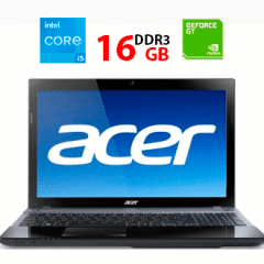 Игровой ноутбук Б-класс Acer V3-772G / 17.3" (1920x1080) IPS / Intel Core i5-4200M (2 (4) ядра по 2.5 - 3.1 GHz) / 16 GB DDR3 / 240 GB SSD + 1000 GB HDD / nVidia GeForce GT 750M, 4 GB GDDR5, 128-bit / WebCam